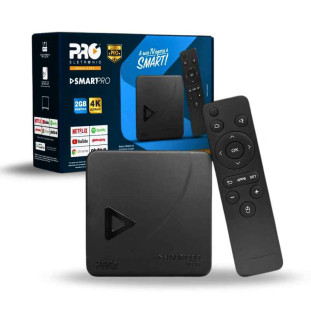 SMART TV BOX PROELETRONIC 2GB WI-FI ARMAZENAMENTO 16GB - PROSB-3000/16GB