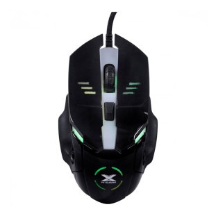 MOUSE GAMER VINIK USB VX GAMING TITAN 1600DPI COM LED CABO 1,8M TRANCADO - 30990 - FR