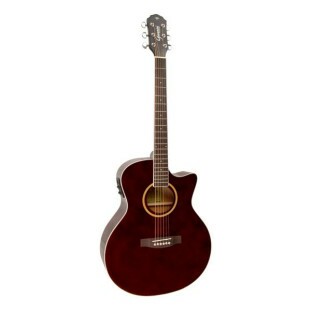 VIOLAO AÇO ELETROACUSTICO GIANNINI PERFORMANCE GSF-3 CEQ TRANSLUCENT DARK WINE (TDW) - 23110