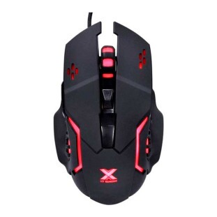MOUSE GAMER VINIK USB VX GAMING GALATICA 2400 DPI LED VERMELHO CABO 1,8M TRANCADO - 30991 - FR