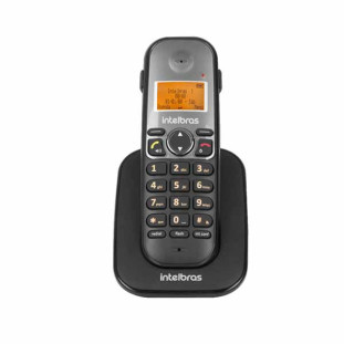 RAMAL TELEFONE SEM FIO INTELBRAS TS 5121 PRETO - 4125121 - FR