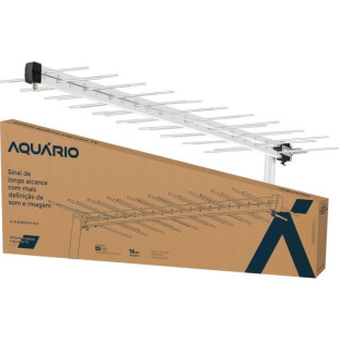 ANTENA UHF DIGITAL AQUARIO LOG EXTERNA 40 ELE POP 16DBI - LU-40