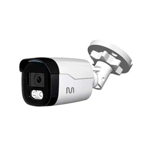 CAMERA FULL HD/1080P GIGA BULLET FULL COLOR IP66 PLASTICA 20M SENSOR 1/3 LENTE 3,6MM M1 AB220 FC - GS0561 - FR