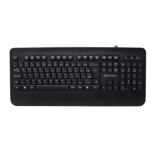 TECLADO OFFICE C3TECH USB MULTIMIDIA ABNT2 107 TECLAS KB-M100BK - 303020740100