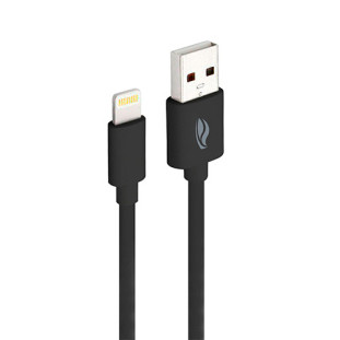 CABO USB C3TECH 2.0A X LIGHTNING PARA IPHONE 1M PRETO CB-L10BK - 441011102110