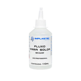 FLUXO PARA SOLDA IMPLASTEC NO CLEAN 110ML - PAFS011060CX