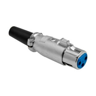 PLUG CANNON FEMEA CROMADO - JCCN0007
