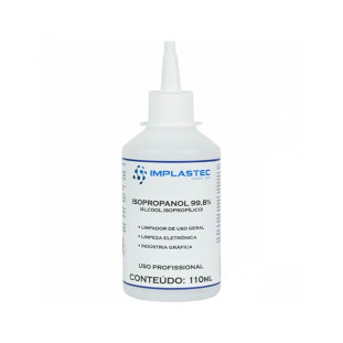 ALCOOL ISOPROPILICO IMPLASTEC 99,8% 110ML - PAIP011060