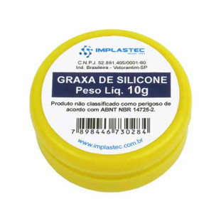 GRAXA DE SILICONE IMPLASTEC 10G - PAGS1030CX