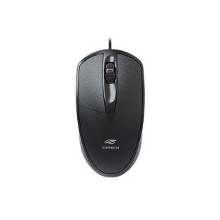 MOUSE OFFICE C3TECH USB 1000DPI PRETO MS-31BK - 302023040101