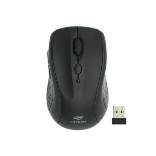 MOUSE SEM FIO OFFICE C3TECH DUAL MODE 2.4GHZ + BLUETOOTH 1600DPI M-BT12BK - 302023030100