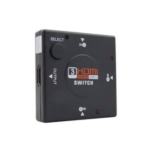 SWITCH HDMI XCELL 3X1 FULL HD/ 3D/ 1.4V - XC-HUB-HDMI