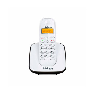 TELEFONE SEM FIO INTELBRAS TS 3110 BRANCO/PRETO - 4123153