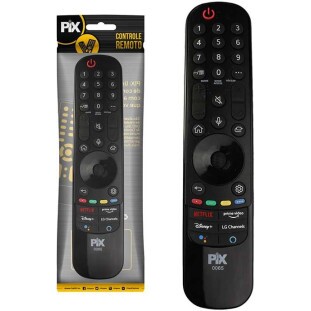 CONTROLE PARA TV LG LED SMART NA-MR21GA 65NANO80 INFRAVERMELHO NETFLIX/ PRIME VIDEO/ DISNEY+ - 026-0065