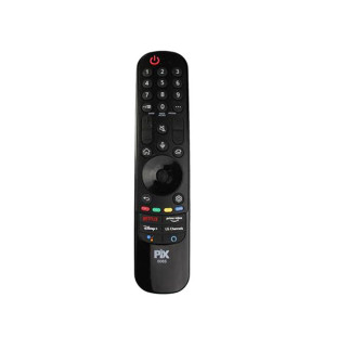 CONTROLE PARA TV LG LED SMART NA-MR21GA 65NANO80 SERIE 2021 INFRAVERMEL COM TECLA NETFLIX PRIME VIDEO DISNEY+ - 026-0065