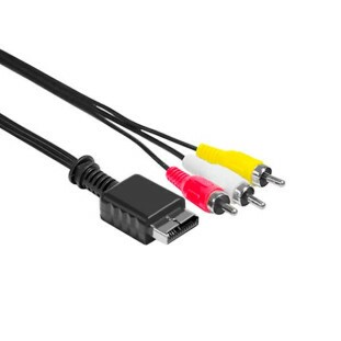CABO RCA STORM AUDIO/VIDEO PARA PLAYSTATION 2 SEM FILTRO 1,8M - CBPS0001