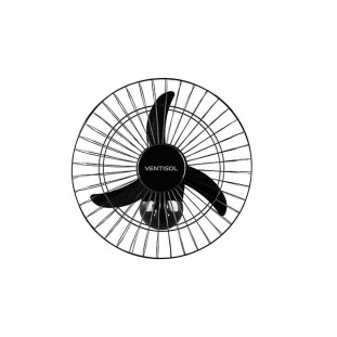 VENTILADOR DE PAREDE VENTISOL COMERCIAL 50CM 3 PAS 200W BIVOLT - 538