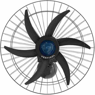 VENTILADOR DE PAREDE VENTISOL COMERCIAL FALCON 60CM 6 PAS 230W BIVOLT - 14214