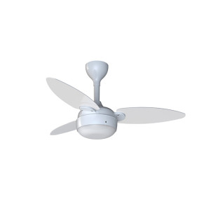 VENTILADOR DE TETO VENTISOL ELLUZ BRANCO 3P INVERTER BIVOLT COM C/R - 11184