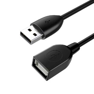 CABO USB PLUS CABLE 2.0 EXTENSOR A MACHO X A FEMEA 1,8M PC-USB1802 - 441020100103