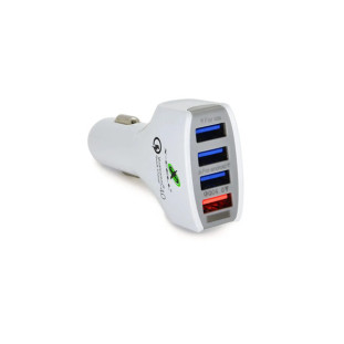 CARREGADOR VEICULAR XCELL 12/24V 9.1A 48W QUICK CHARGER 4.0 COM 4 USB BRANCO - XC-V8USB