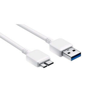CABO USB XCELL 3.0A A MACHO X MICRO B MACHO PARA HD EXTERNO 1M BRANCO - XC-CD-45