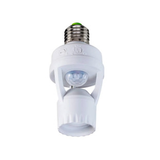 INTERRUPTOR SENSOR DE PRESENÇA INTELBRAS PARA ILUMINAÇAO COM SOQUETE E27 ESP 360 S - 4823000 - FR