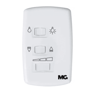 CONTROLE PARA VENTILADOR/LAMPADA MARGIRIUS 127V BRANCO COM CAPACITOR - 11809