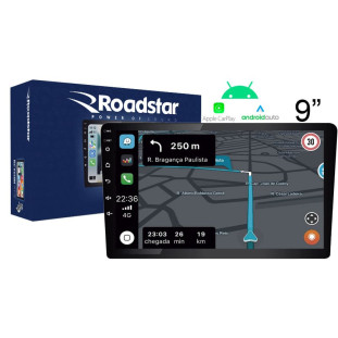 MULTIMIDIA ROADSTAR ANDROID 9'' - RS915BR PRIME CARPLAY