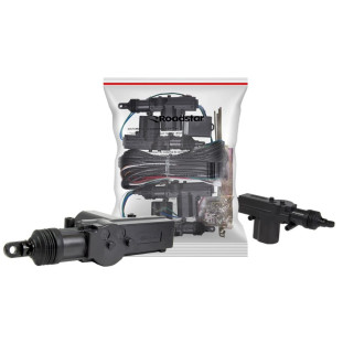 TRAVA ELETRICA ROADSTAR KIT 4 PORTAS UNIVERSAL (1 MOTOR COM 5 FIOS) - RS104BR