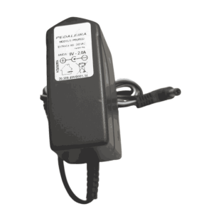 FONTE CHAVEADA TITANIS (NACIONAL) PARA PEDALEIRA GUITARRA 9V 2A PLUG 5,5MM X 2,1MM (+ EXTERNO) BIVOLT - PDU0920