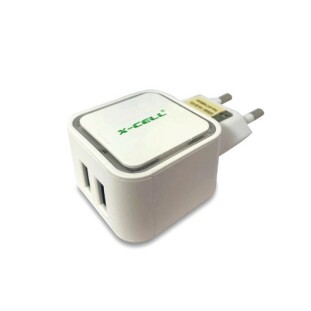 CARREGADOR ULTRA RAPIDO XCELL 3.4A 17W 2 USB BRANCO - XC-UR10