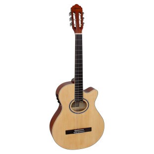 VIOLAO NAILON ELETROACUSTICO GIANNINI PERFORMANCE GNF-1D CEQ NATURAL SATIN (NS) - 23737