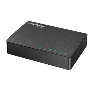 SWITCH INTELBRAS NAO GERENCIAVEL 5 PORTAS GIGABIT ETHERNET S1005G - 4760081 - FR