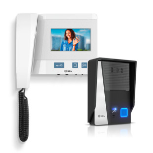 VIDEOPORTEIRO RESIDENCIAL HDL VIDEO CLASS 4.3 POLEGADAS BRANCO - 90.02.11.000