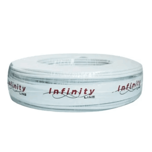 CABO COAXIAL INFINITY RGC 59 67% BRANCO 100M - COAX022