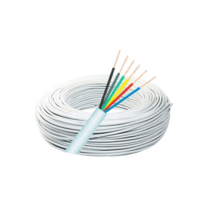 CABO PARA ALARME INFINITY 0,50MM X 6 VIAS 100M BRANCO - ALARM010