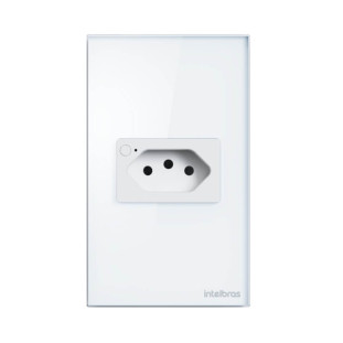 TOMADA SIMPLES INTELIGENTE INTELBRAS 10A SMART WI-FI ETS 1001 BRANCO - 4850062