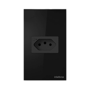 TOMADA SIMPLES INTELIGENTE INTELBRAS 10A SMART WI-FI ETS 1001 PRETO - 4850063