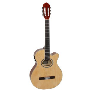 VIOLAO NAILON ELETROACUSTICO GIANNINI PERFORMANCE GNF-1D CEQ NATURAL GLOSS (NG) - 23736