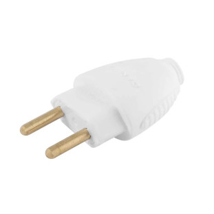 PLUGUE DESMONTAVEL DANEVA 2P 20A 250V BRANCO - DN1601