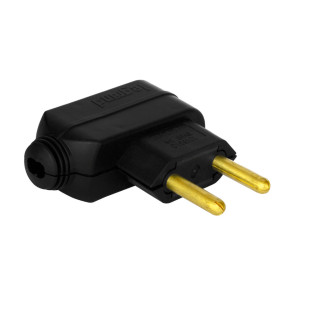 PLUGUE PIAL LEGRAND 2P 20A COMPACTO SAIDA LATERAL PRETO - 615951