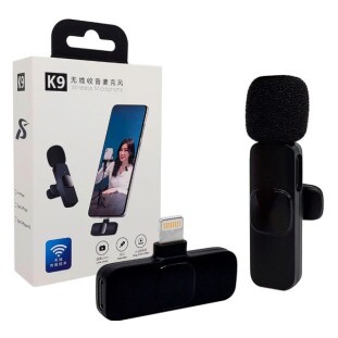 MICROFONE DE LAPELA XCELL BLUETOOTH C/1 MICROFONE LIGHTNING P/ IPHONE - IP-F1
