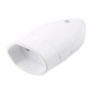 TOMADA DESMONTAVEL DANEVA 2P 20A 250V BRANCO - DN1611