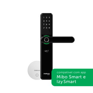 FECHADURA SMART DE EMBUTIR INTELBRAS COM MAÇANETA IFR 7000+ HUB ICA 1001 - 4670008