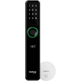 FECHADURA SMART DE EMBUTIR INTELBRAS SEM MAÇANETA IFR 7001+ HUB ICA 1001 - 4670018