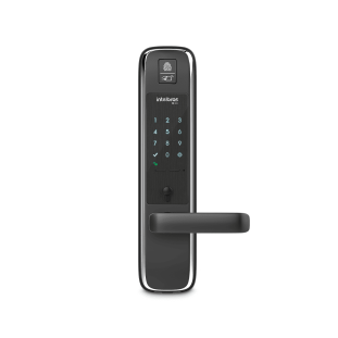 FECHADURA DIGITAL DE EMBUTIR INTELBRAS COM MAÇANETA BIOMETRIA FR331 - 4670331