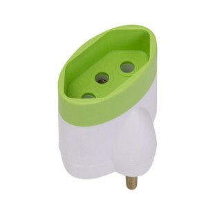 ADAPTADOR REVERSO DANEVA 2P+T 15A 250V SORTIDA - DN1634