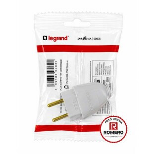 PLUGUE DESMONTAVEL DANEVA 2P 10A 250V SORTIDA - DN1587