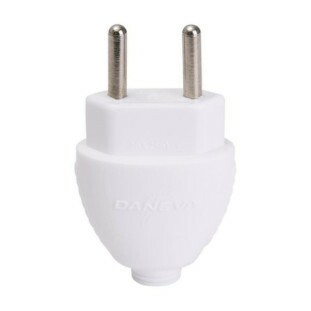 PLUGUE DESMONTAVEL DANEVA 2P 20A 250V BRANCO - DN1615
